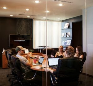 Investor meeting for digital technology startup