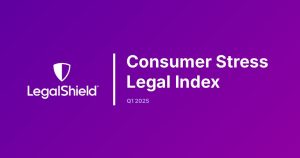 Legal Shield Consumer Stress Index Graphic