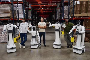 Avatar Robotics team showcasing Robots