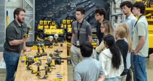 Stanley Black & Decker skills demonstration